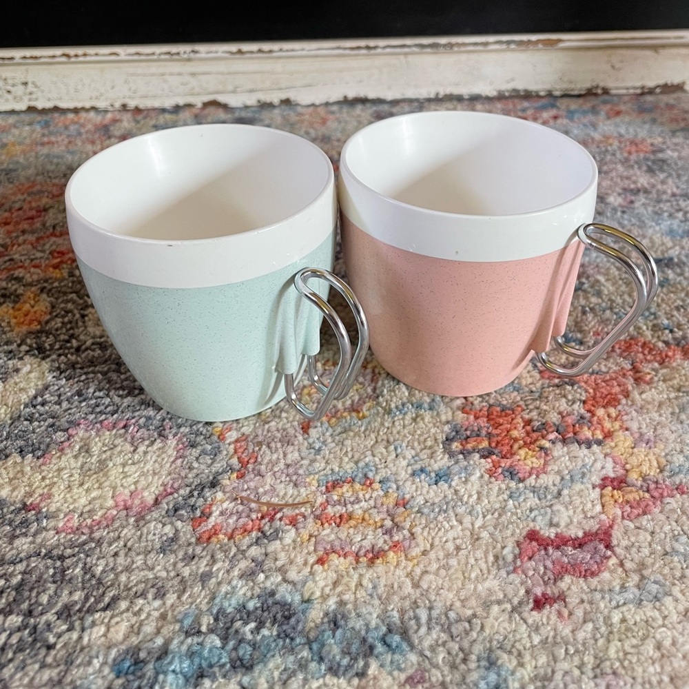 Vintage NFC Insulated Thermo Coffee Cups